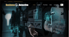 Desktop Screenshot of businessdetective.eu